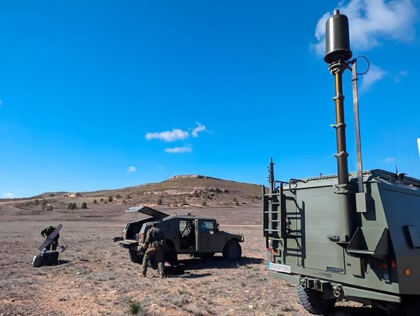 La Legión española se refuerza con el apoyo de una Unidad de Guerra Electrónica