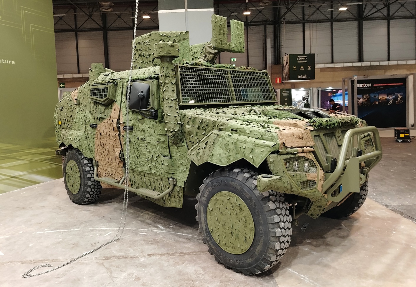 Wheeled vehicles at FEINDEF 25