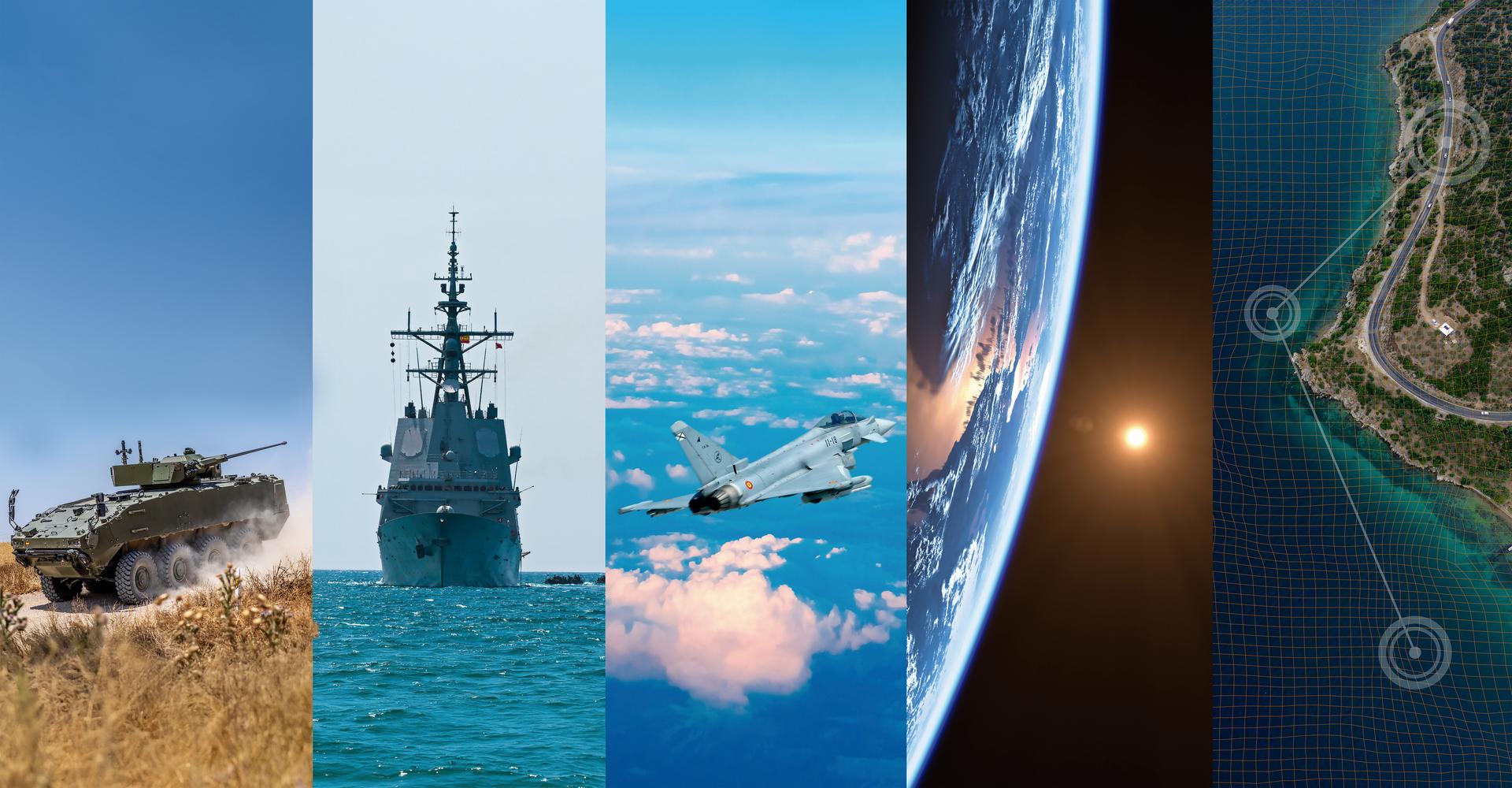 Tecnologías en los cinco dominios de la defensa: el gran despliegue de Indra Group