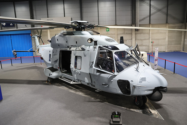 The Airbus Helicopters NH90 navalized for Spanish Navy at FEINDEF 25