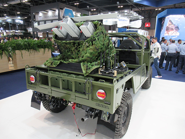 EINSA presents the new generation of the Falcata Light Air-Dropable Vehicle